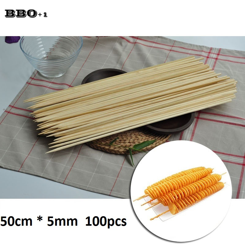 50cm x 5mm Long Disposable BBQ - đánh giá và giá Corn Dog Stick