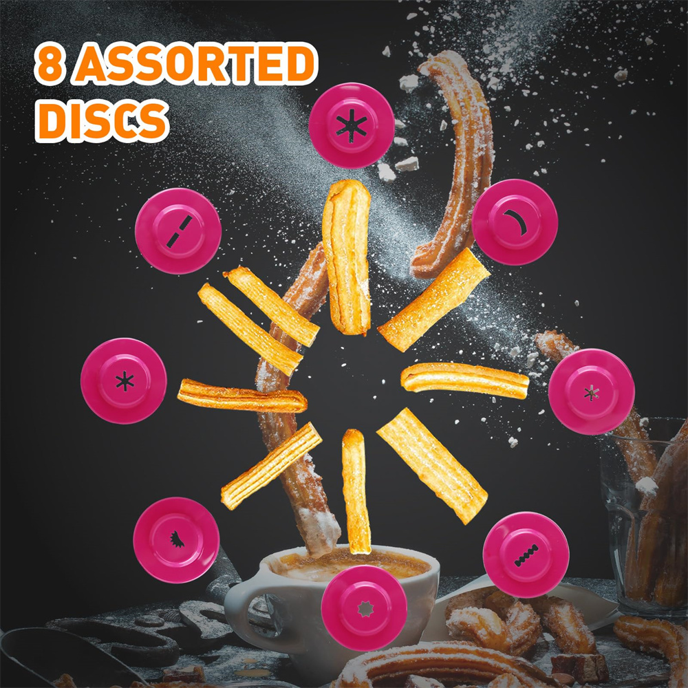 1pc DIY Manual Cookie Press Ma - đánh giá và giá Churros Maker Gun