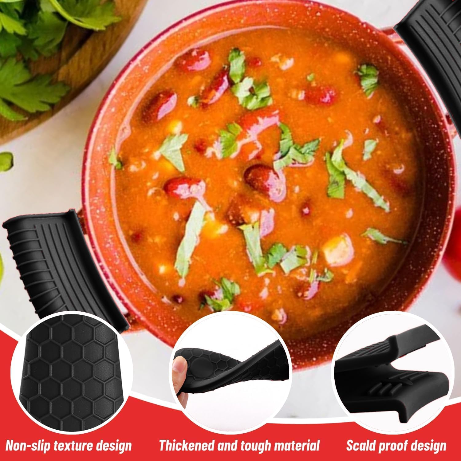 Silicone Heat-Resistant Handle - đánh giá và giá Cast Iron Corn