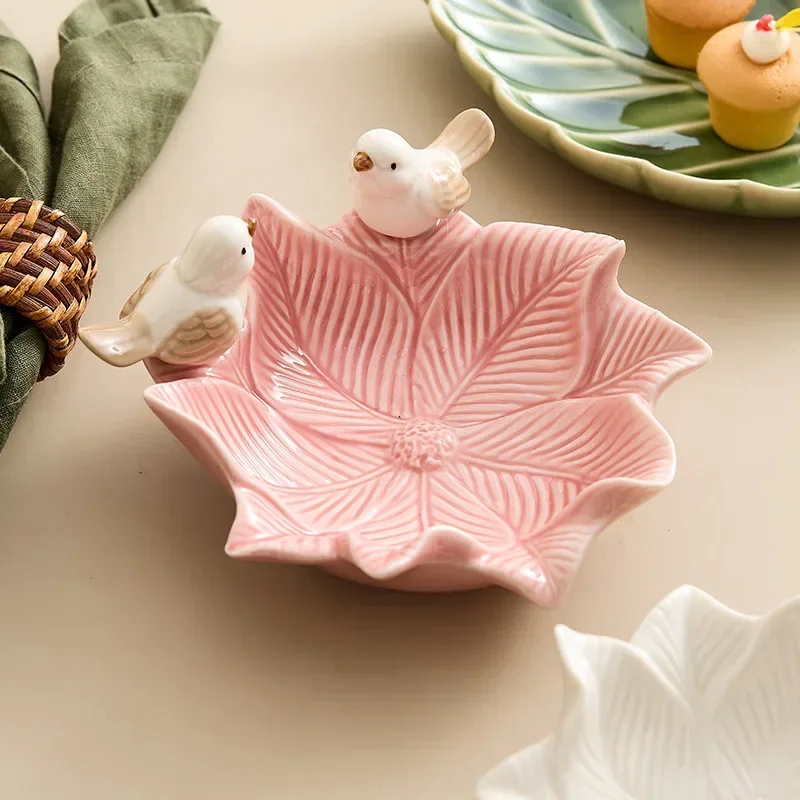 Cute Bird Tray Ceramic Jewelry - đánh giá và giá Dim Sum Basket