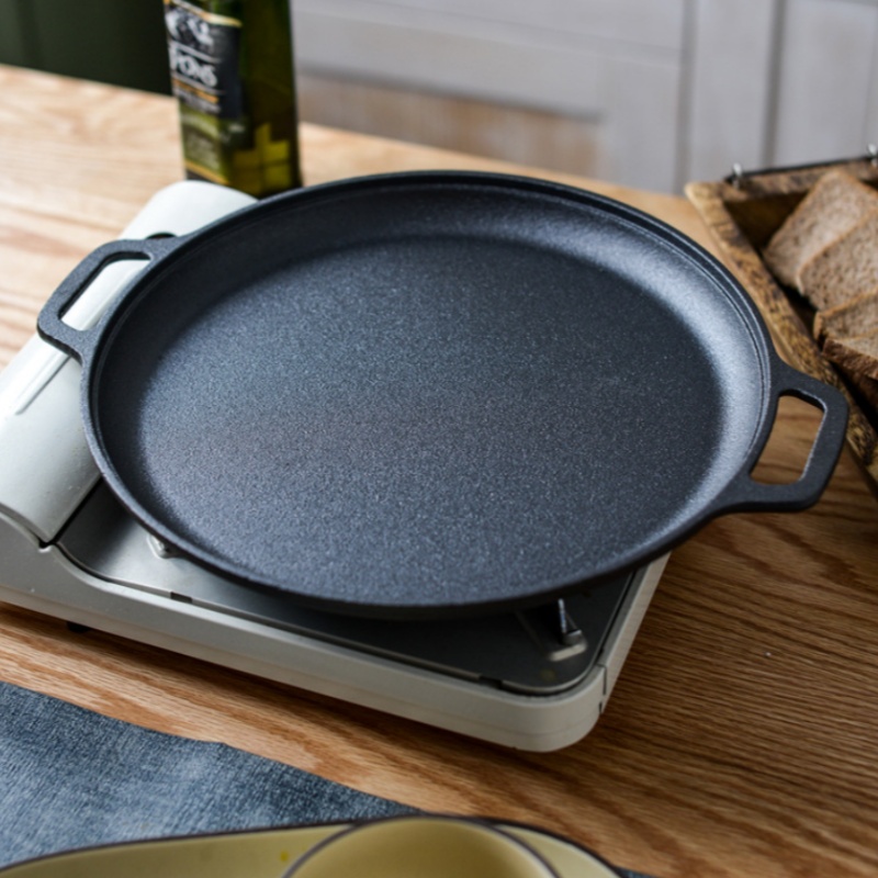 JUSTINLAU Double-Ear Frying Pa - đánh giá và giá Cast Iron Corn