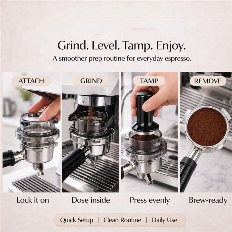 Promotion!Twist-Lock Portafilt - đánh giá và giá Breville Espresso Barista Express