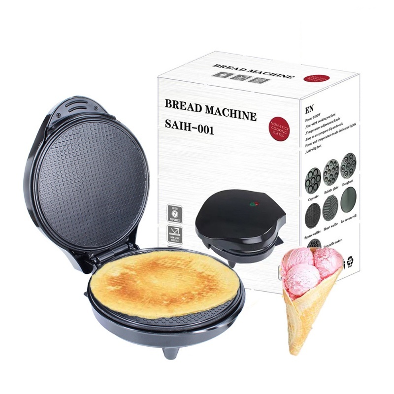 Waffle Ice Cream Cone Maker 12 - đánh giá và giá Waffle Cone Maker