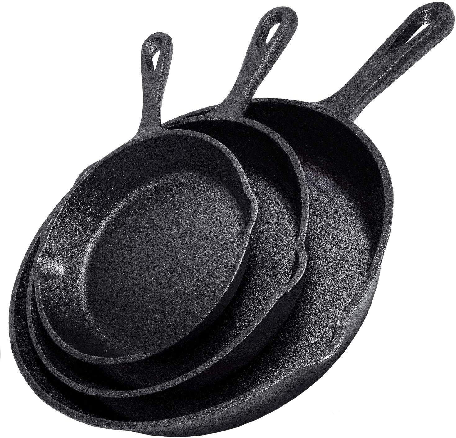 14/16/20cm Cast Iron Frying Pa - đánh giá và giá Cast Iron Corn