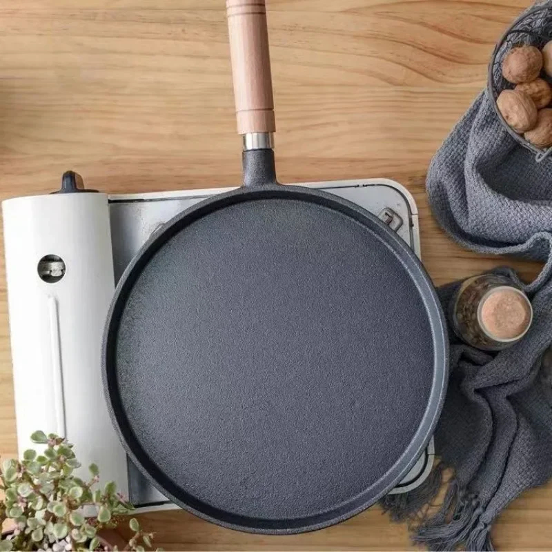 20cm Cast Iron Skillet Wooden  - đánh giá và giá Cast Iron Corn